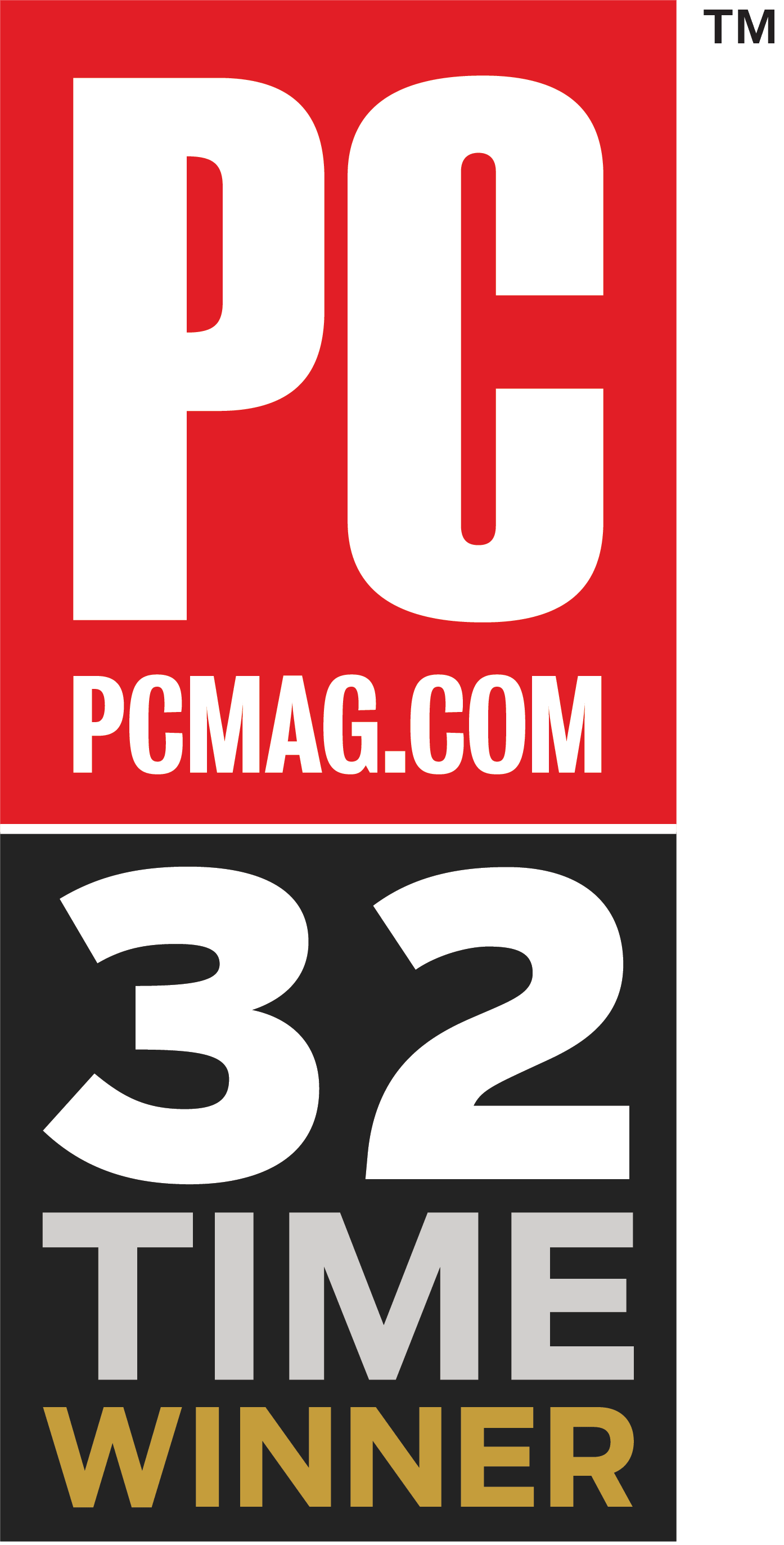 32 TIMES WINNER PC MAG