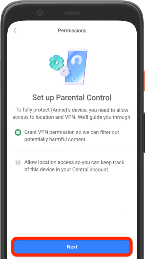Bitdefender Parental Control Upgrade on Android